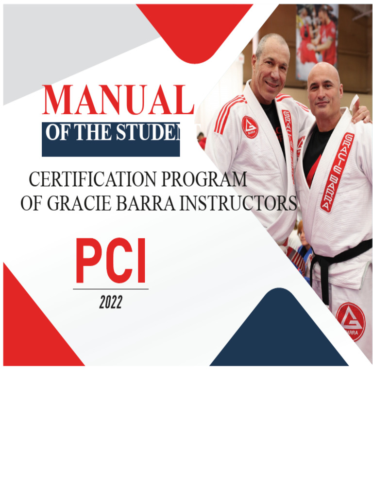 Gracie Barra Instructor Certification Manual | PDF