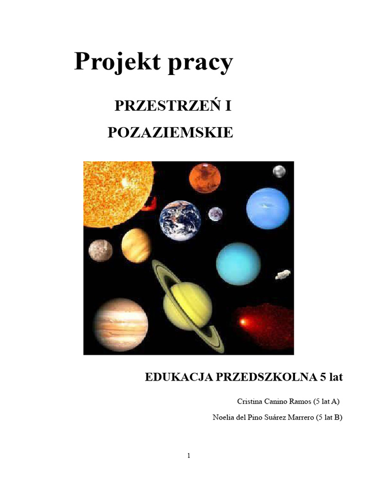 Przestrzeń I Obcy PDF | PDF