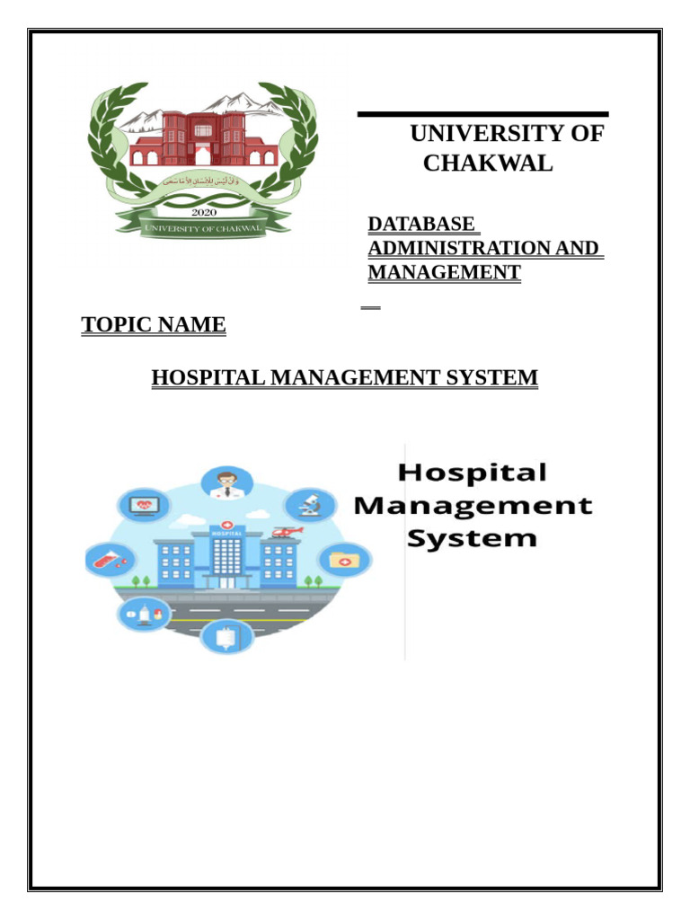 Hospital Management System Project-1 | PDF | Databases | Password
