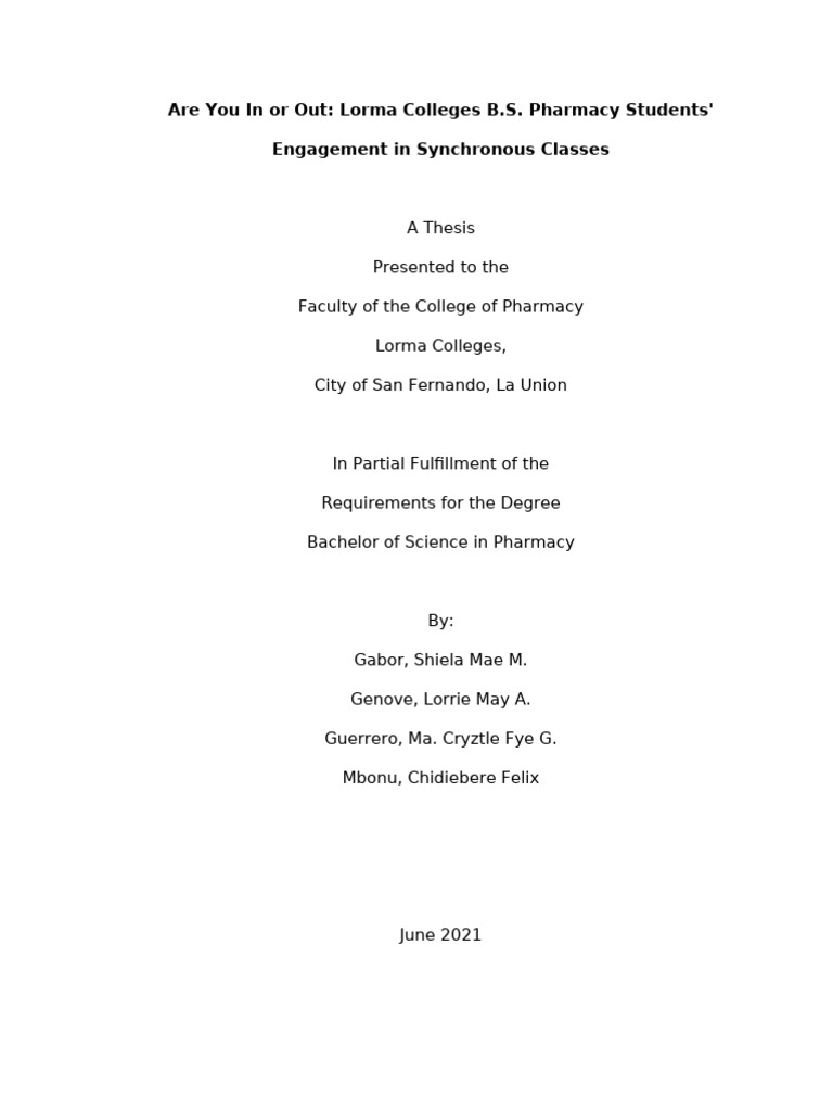 Group 8 Manuscript For Final Defense | PDF | Educational Technology ...