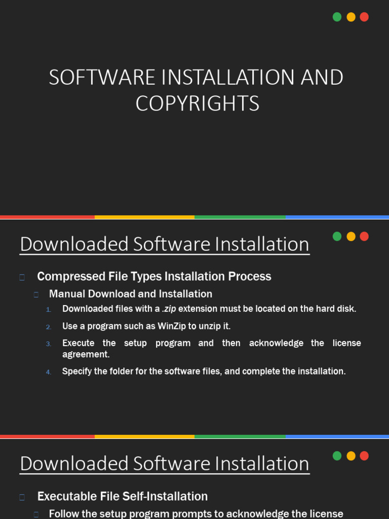 Software Installation and Licensing Guide | PDF | Software | Computing