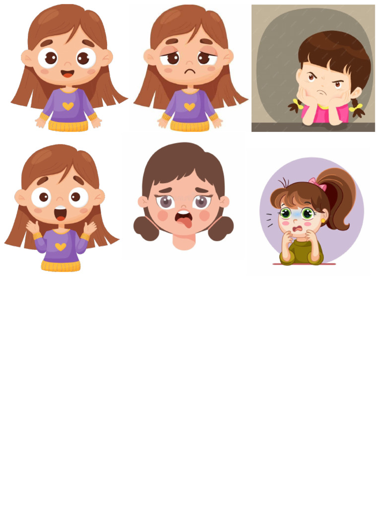 Emociones Básicas Niña PDF