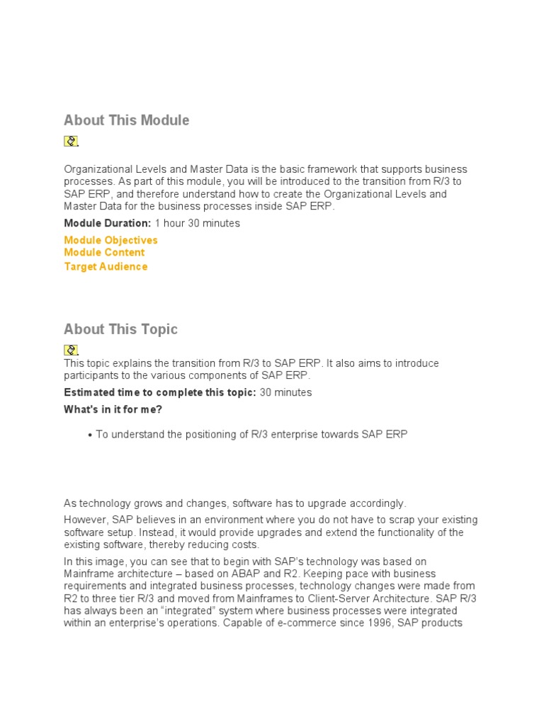 Terp01 Sap Erp | PDF | Computers | Technology & Engineering