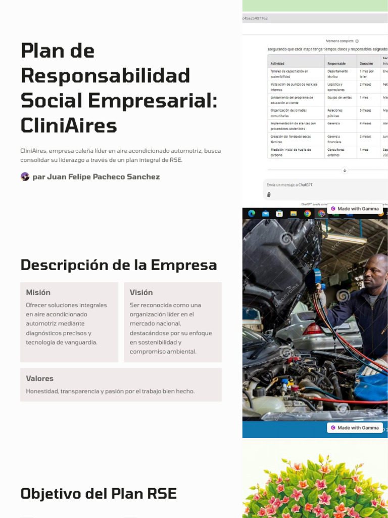 Plan RSE de CliniAires: Sostenibilidad y Comunidad | PDF ...