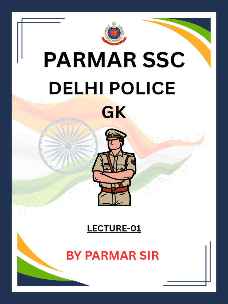 Delhi Police Exam Preparation Notes | PDF