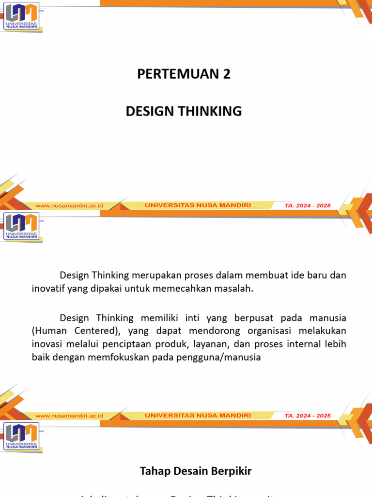 Panduan Lengkap Design Thinking | PDF