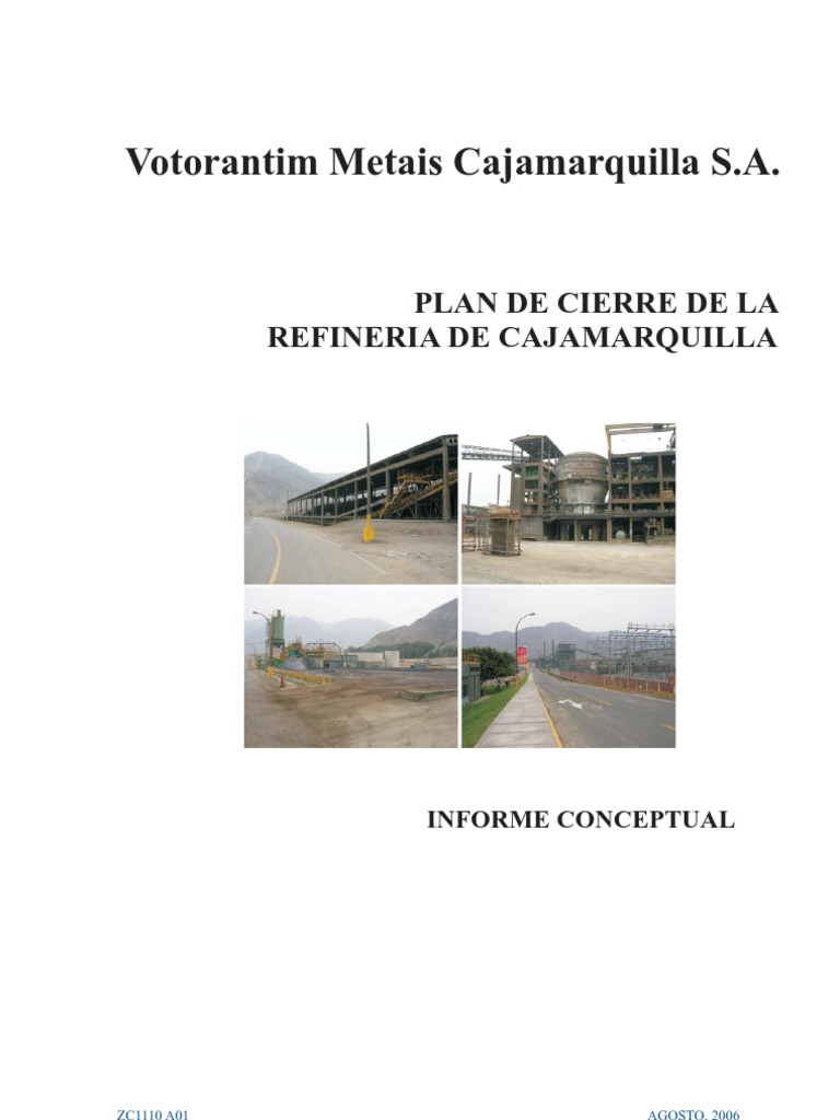 Votorantim Cierre Roca Geologia Zinc