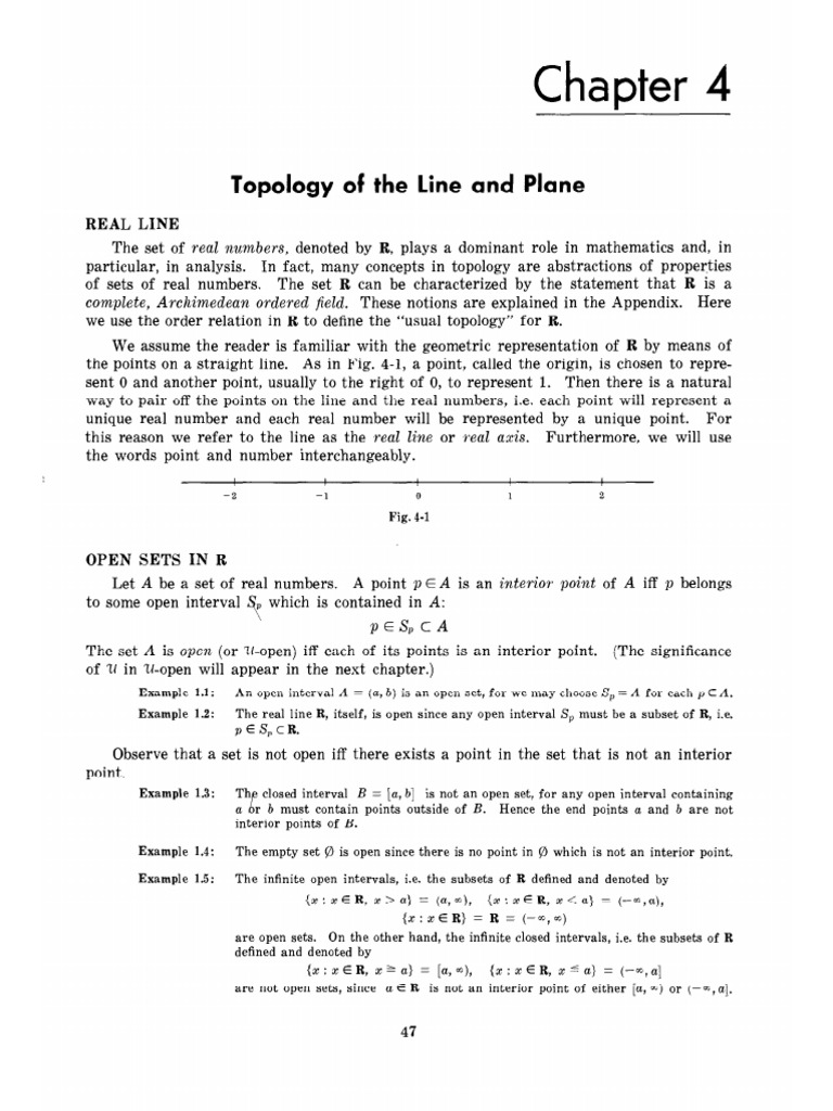 General Topology Chapter 4 | PDF
