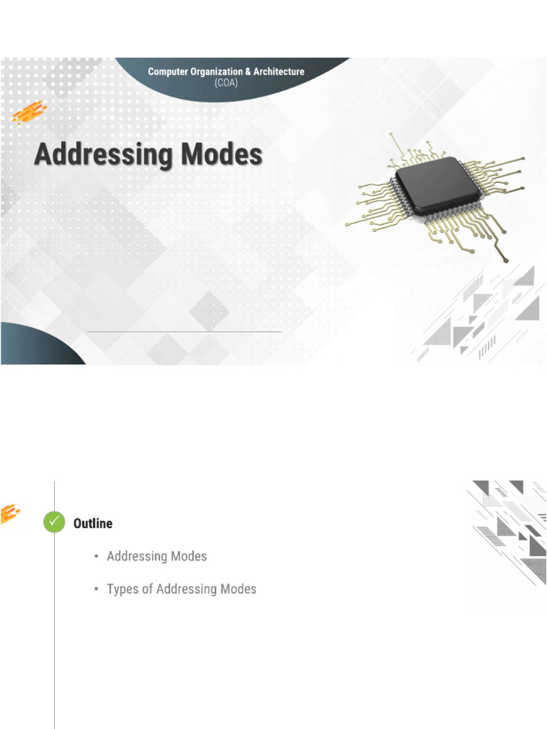 Addressing Modes | PDF