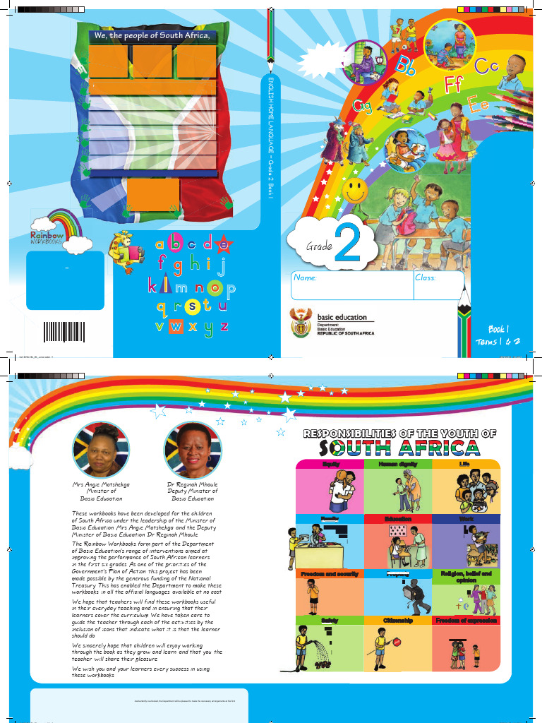 Grade 2 English Home Language Workbook | PDF | Phonics | Human ...