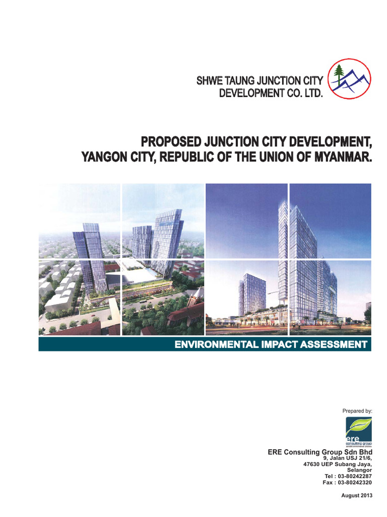 Junction City Development EIA Report | PDF | Environmental Impact ...