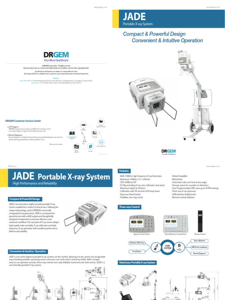 【DRGEM】1.2 JADE-brochure2 | PDF | Computing | Computer Engineering