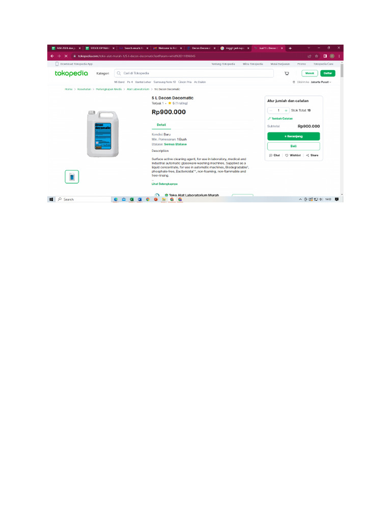 Referensi Harga Decon Decomatic | PDF