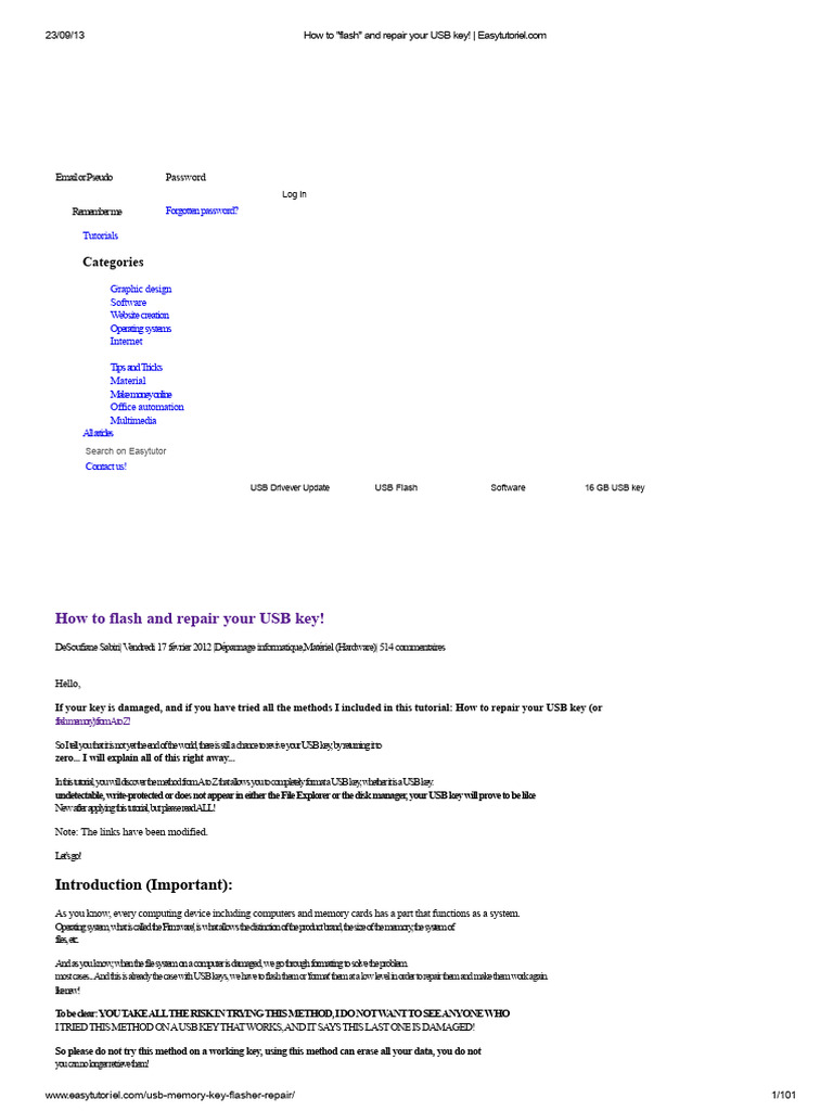 USB Flash Drive | PDF | Usb Flash Drive | Usb
