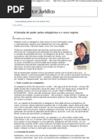 Conjur - Senso Incomum- A tomada de poder pelos estagiários e o novo regime - 12.04.2012