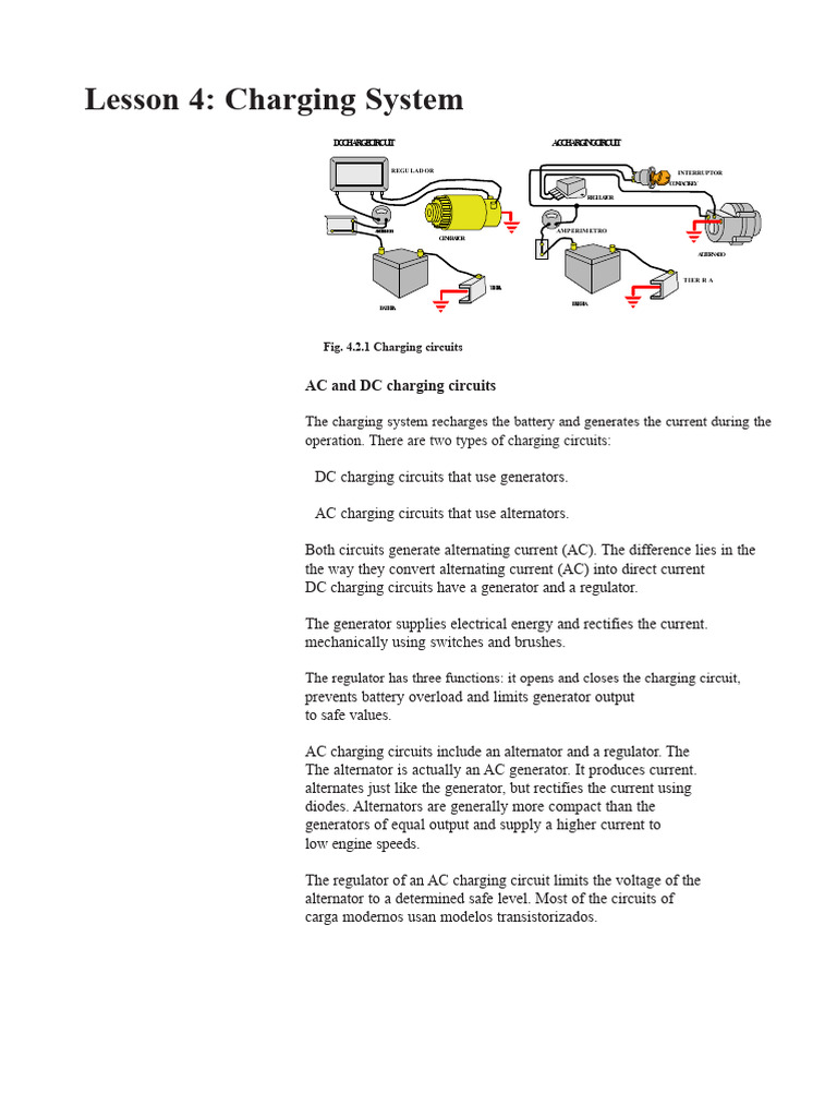 Understanding Charging Systems: AC vs DC | PDF | Electromagnetic ...