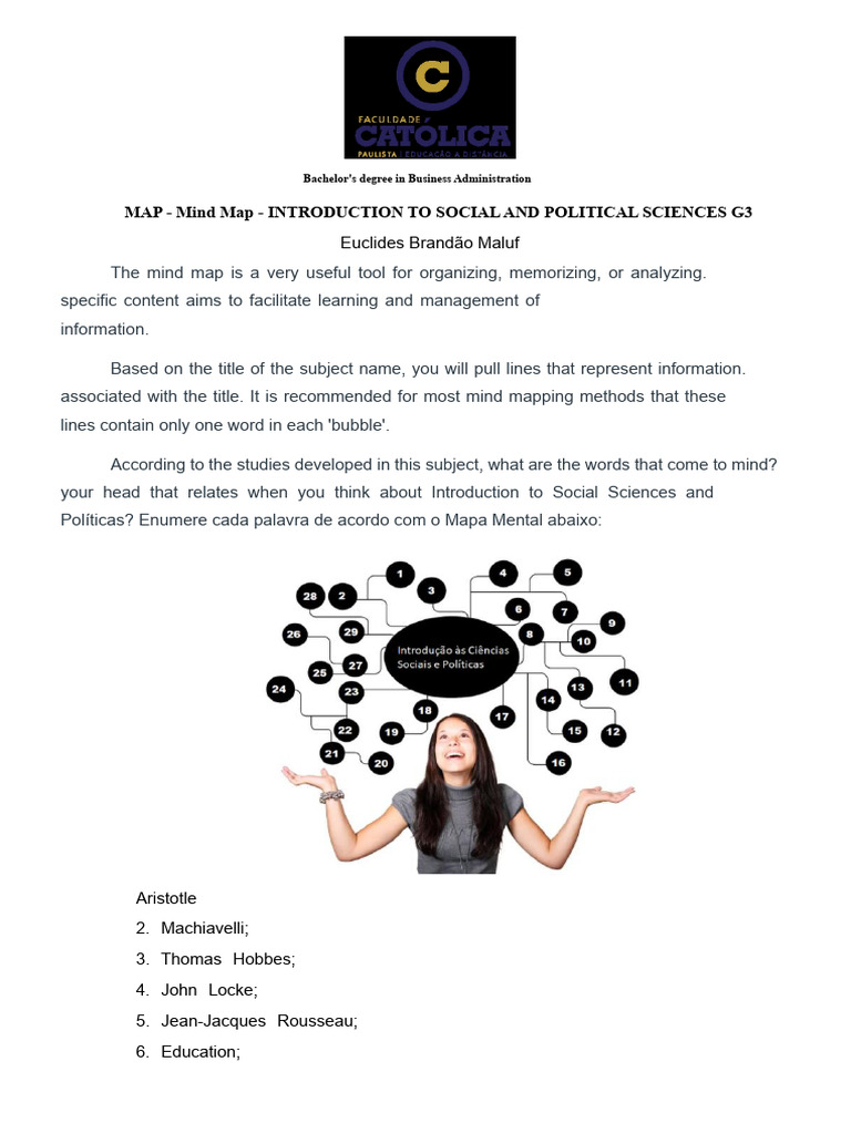 MENTAL MAP - Introduction To Social and Political Sciences | PDF