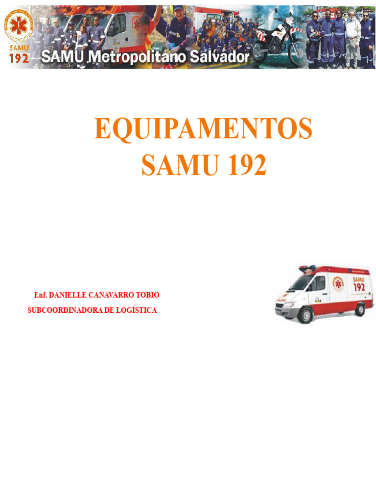 23 Equipos SAMU | PDF | Servicios de emergencia | Servicios médicos de ...