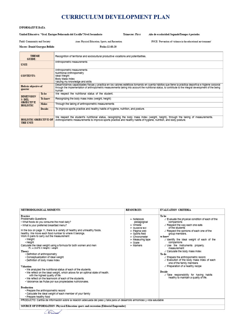 PDC 2nd SEC. | PDF | Anthropometry | Human Body Weight