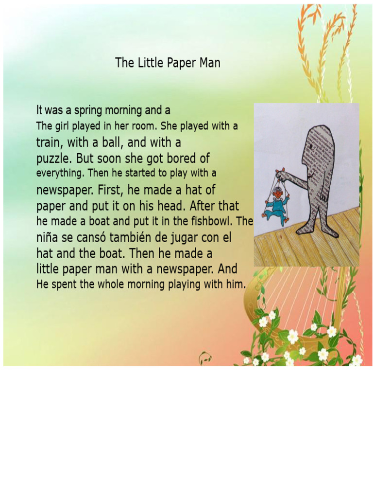The Little Paper Man | PDF