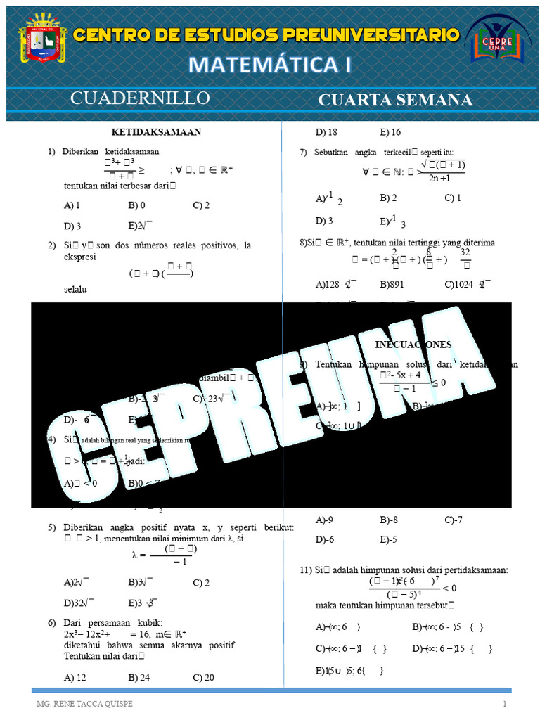 Buku Catatan 1 Cepre Satu | PDF