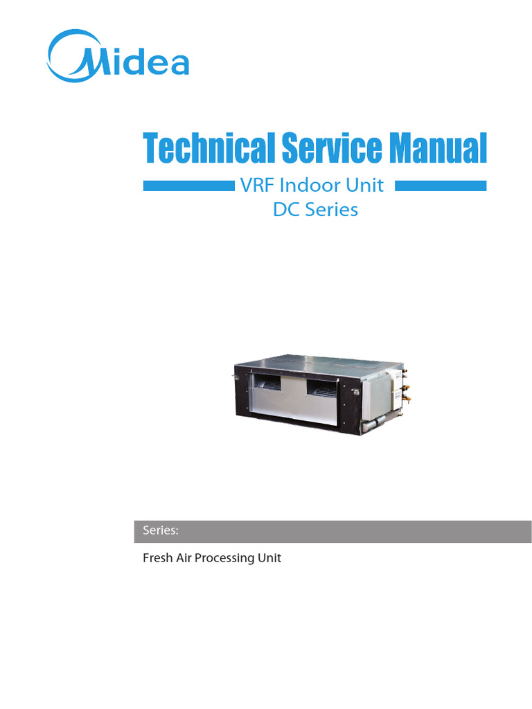 DC Fan Fresh Air Processing Unit | PDF | Power Supply | Air Conditioning