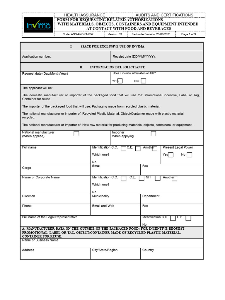 Ass Ayc Fm057v2 | PDF | Recycling | Reuse