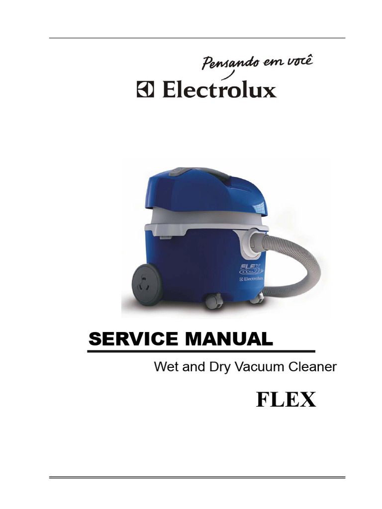 Electrolux Flex Vacuum Manual | PDF | Vacuum Cleaner | Manufactured Goods
