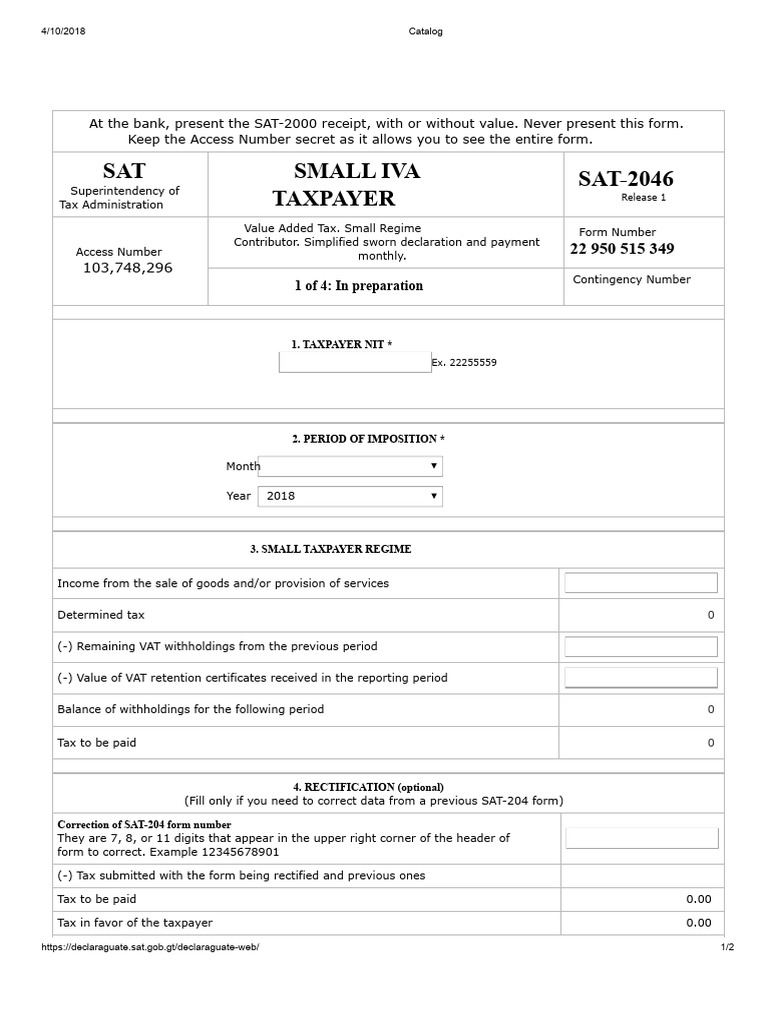 Small Contributor | PDF | Taxes | Value Added Tax