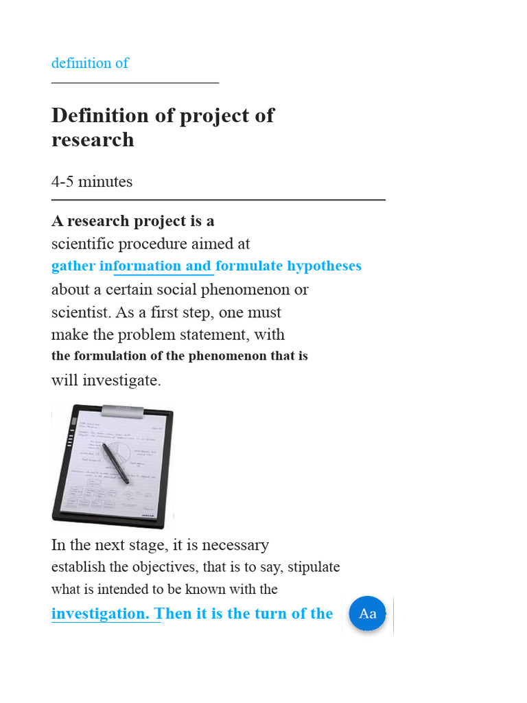 Steps in Conducting Research Projects | PDF | Hypothesis | Epistemology