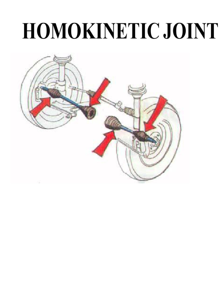 Understanding Homokinetic Joints | PDF | Rotation | Automotive Industry