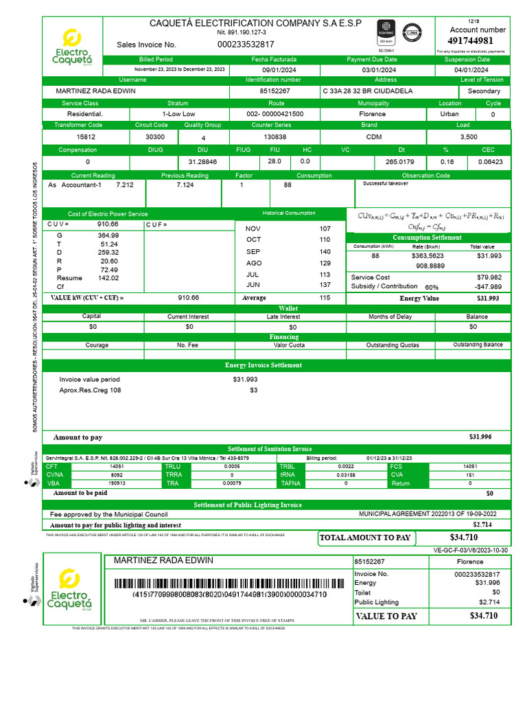 Invoice models | PDF | Refrigerator | Electrical Engineering