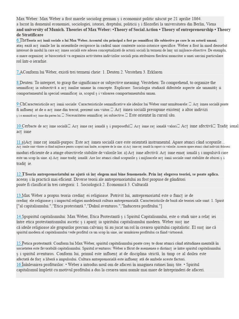 Max Weber | PDF