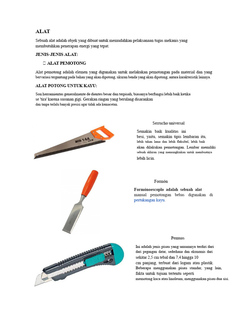 Alat Alat | PDF