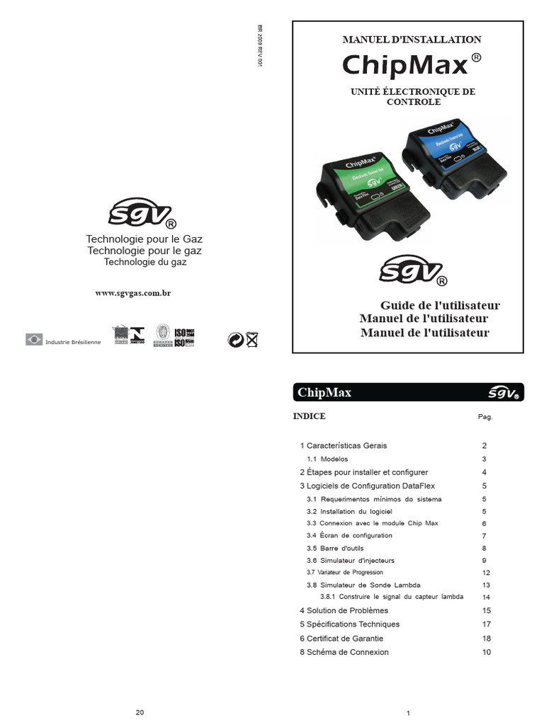 Installation du Module ChipMax | PDF | Injection (moteur) | Logiciel