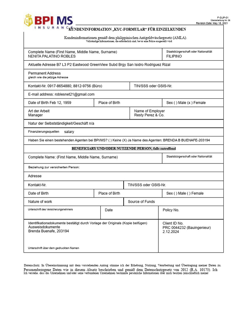 KYC Individual | PDF