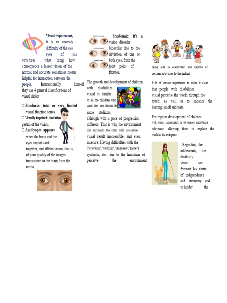 Understanding Visual Impairment in Children | PDF | Visual Impairment ...