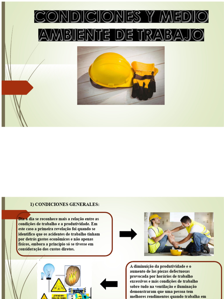 meio ambiente de trabalho | PDF