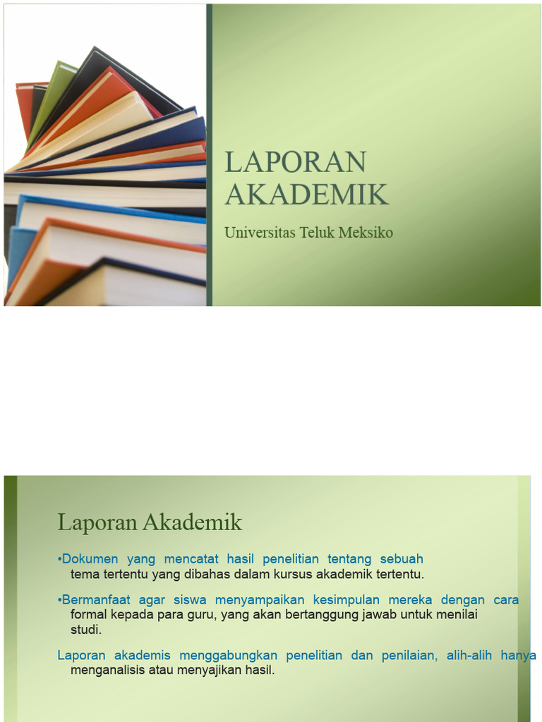 Laporan Akademik | PDF