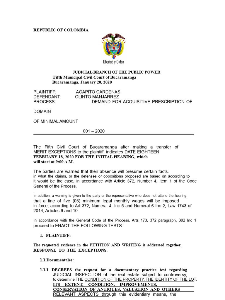 Car That Decrees Tests | PDF | Witness | Justice
