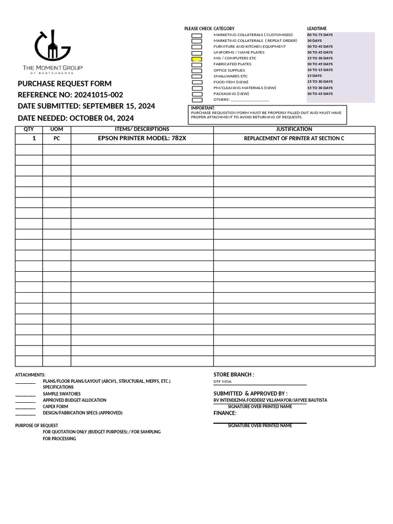 PR Printer Pos at Cashier | PDF