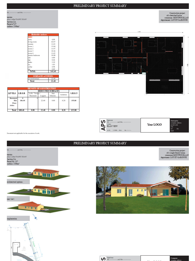 Example Before Project Summary | PDF | Structural Engineering ...