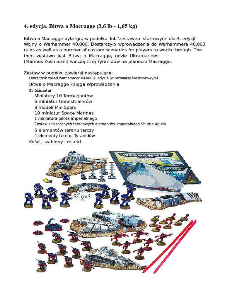 Zestaw Startowy Warhammer 40K | PDF