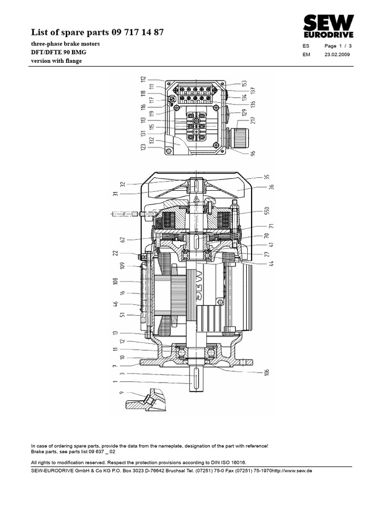 Translation Motor Breakdown | PDF