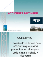 Accidente in Itinere