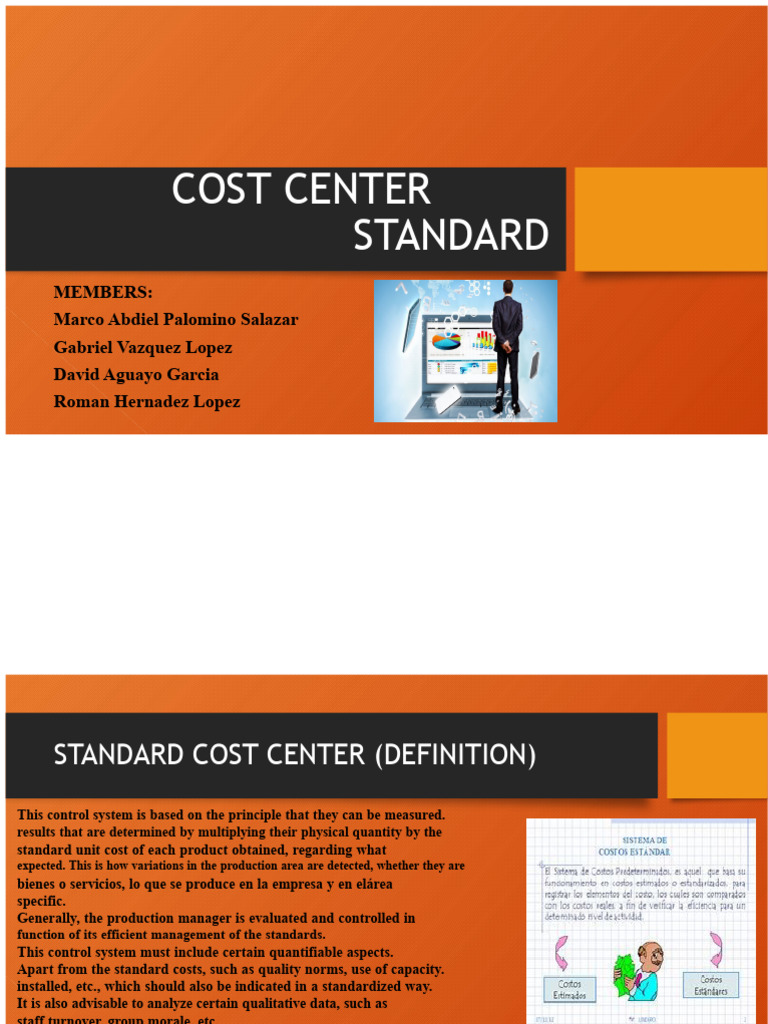 Understanding Standard Cost Centers | PDF | Information | Business