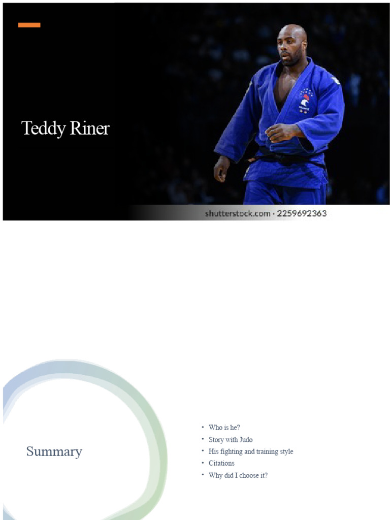 Teddy Riner: Judo Champion Journey | PDF | Japanese Martial Arts ...