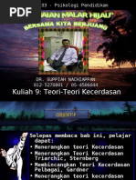 Download Kuliah 9 Teori Kecerdasan Psikologi Pendidikan by Nurhainifaliniahmad SN94493591 doc pdf