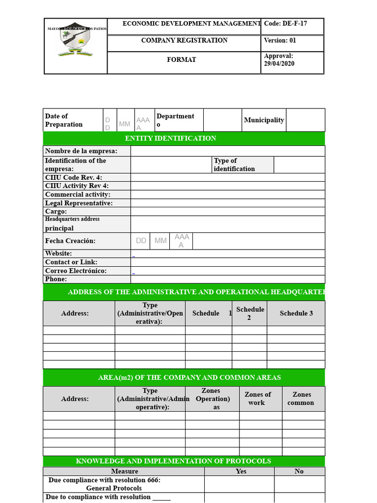 Company Registration Protocols Guide | PDF | Justice | Crime & Violence