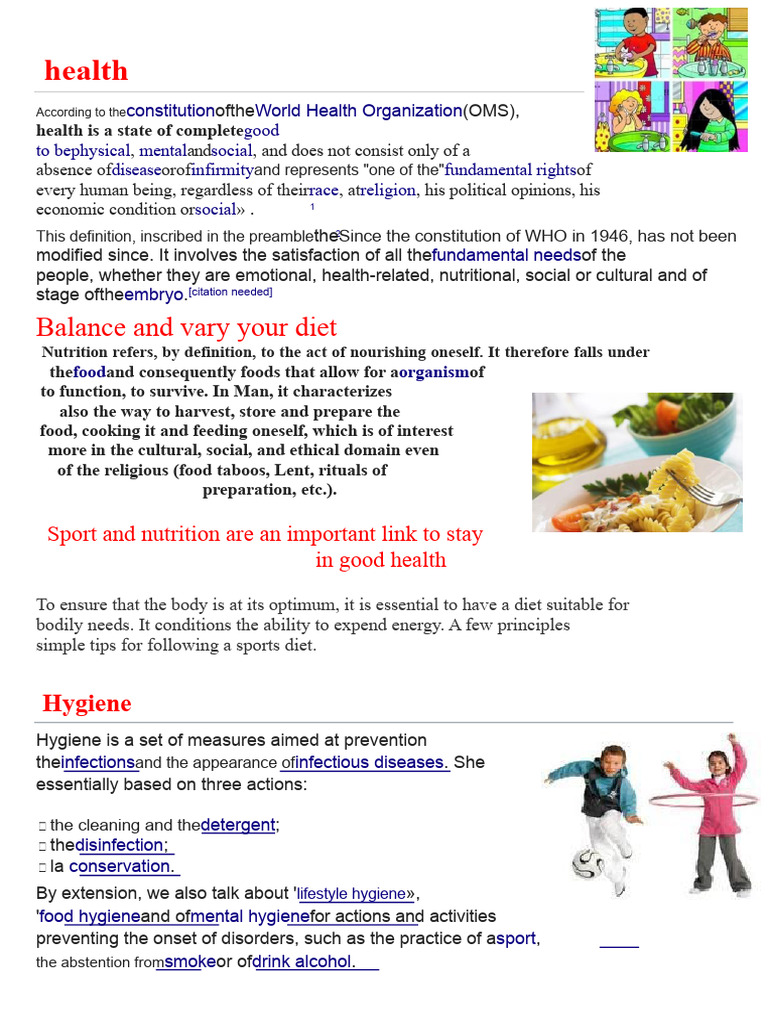 Health Food | PDF | Nutrition | Diet & Nutrition
